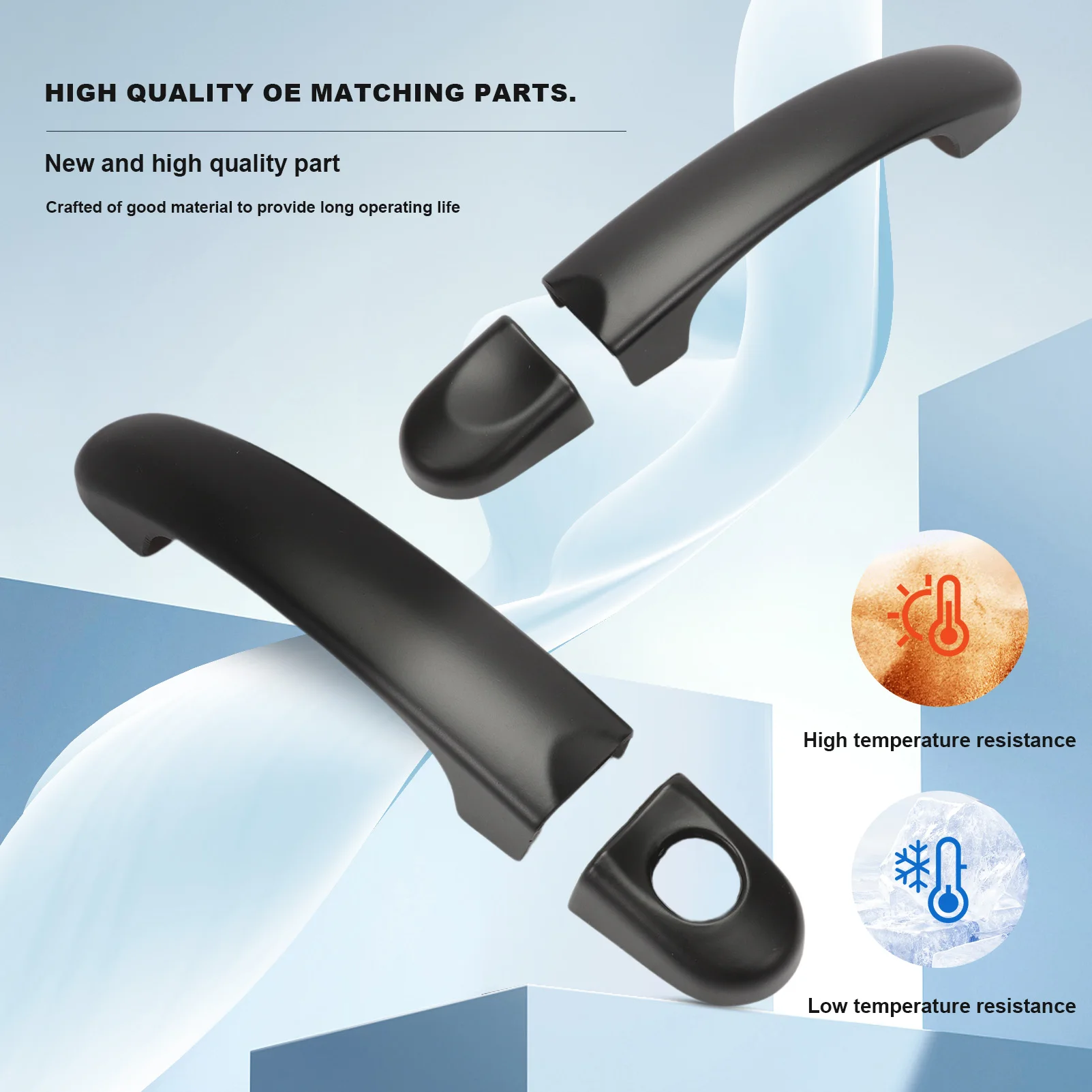 Volkswagen T5/T6 & Caddy Handle Cover Set 6 Volkswagen T5/T6 & Caddy Handle Cover Set - Image 6