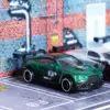 Vibrant Green Alloy Sports Car Model 1:64 Scale