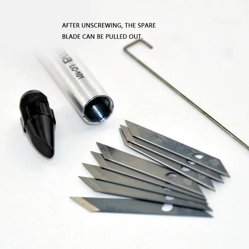 TAJIMA LC-101B Art Handle 160mm Aluminum Alloy 4 TAJIMA LC-101B Art Handle 160mm Aluminum Alloy - Image 4