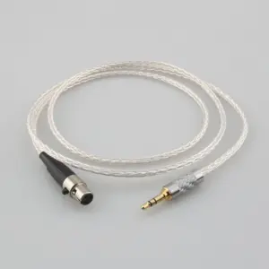 Premium Silver Audio Extension Cable for Headphones 14 Scb3a83908db143dd95fa1e918c7e9959W