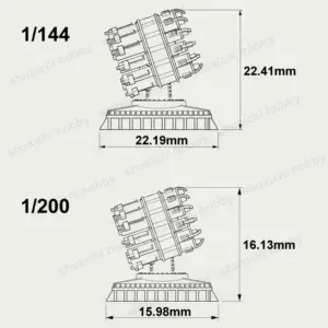 Resin Anti-Submarine Rocket Launcher Model 6 Scales 10 Scb3e1906026c46f08091bf2fc5c04dabZ