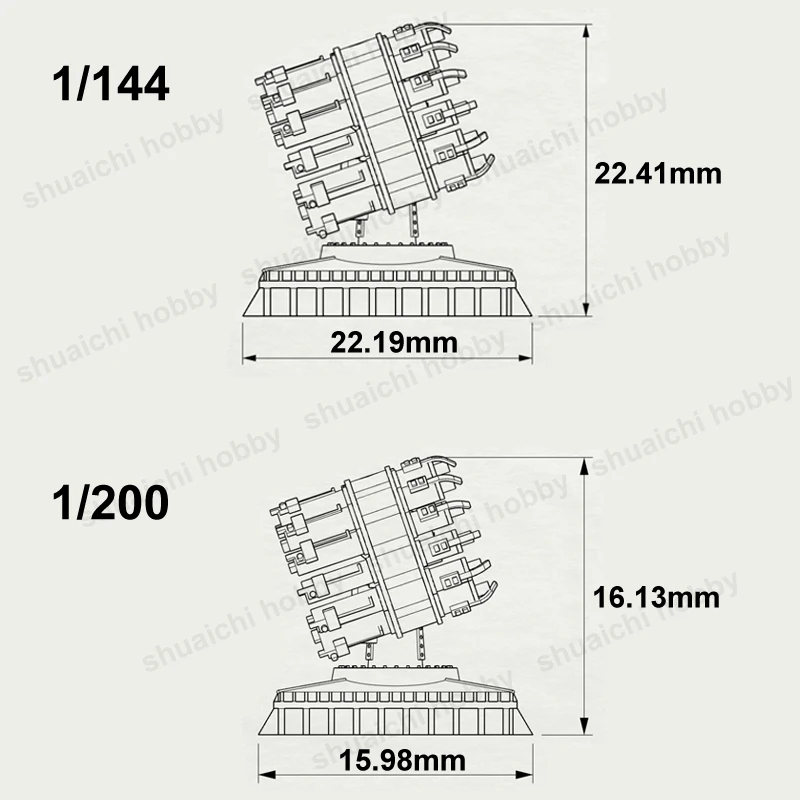 Resin Anti-Submarine Rocket Launcher Model 6 Scales 5 Resin Anti-Submarine Rocket Launcher Model 6 Scales - Image 5