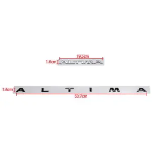 Bold Nissan Altima Decal Set for Rear Trunk 13 Scb47092b8407466ba8951b976a03642cc