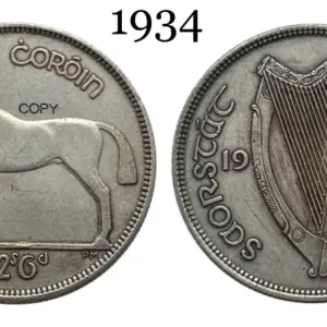 Irish 1934 Half Crown Replica Coin 17 Scb5070180819495fb5675a90cd8f113eF 1