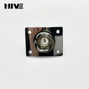 Square Electric Guitar Output Jack in Gold, Silver, Black 17 Scb60849758f647bda661075425ba4a26F