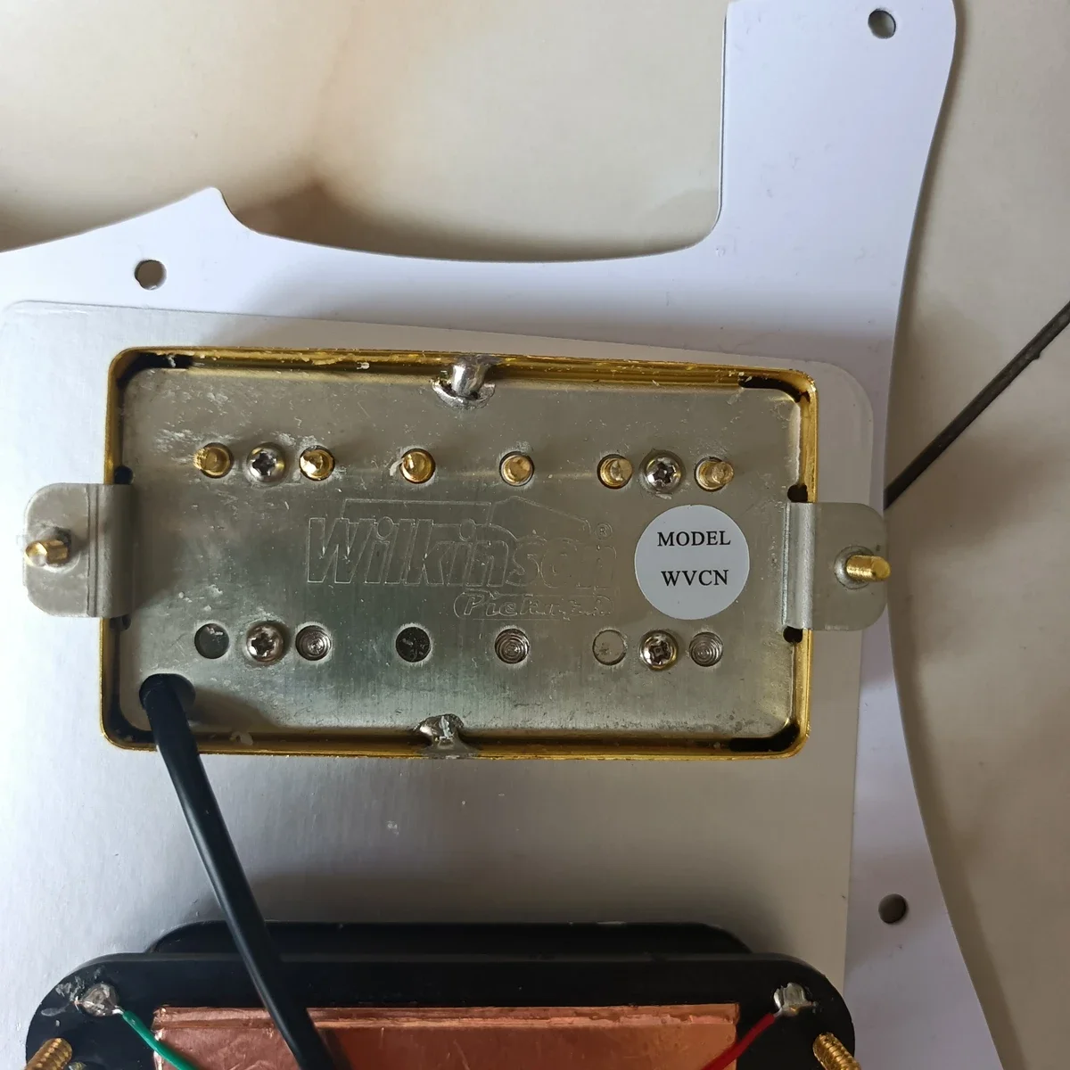 Premium Strat-Style Pickguard with Wiring Kit 3 Premium Strat-Style Pickguard with Wiring Kit - Image 3