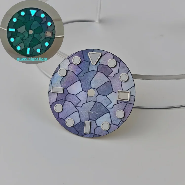 28.5mm Mosaic Watch Dial for NH35/NH36 Movements 10 28.5mm Mosaic Watch Dial for NH35/NH36 Movements - Image 10