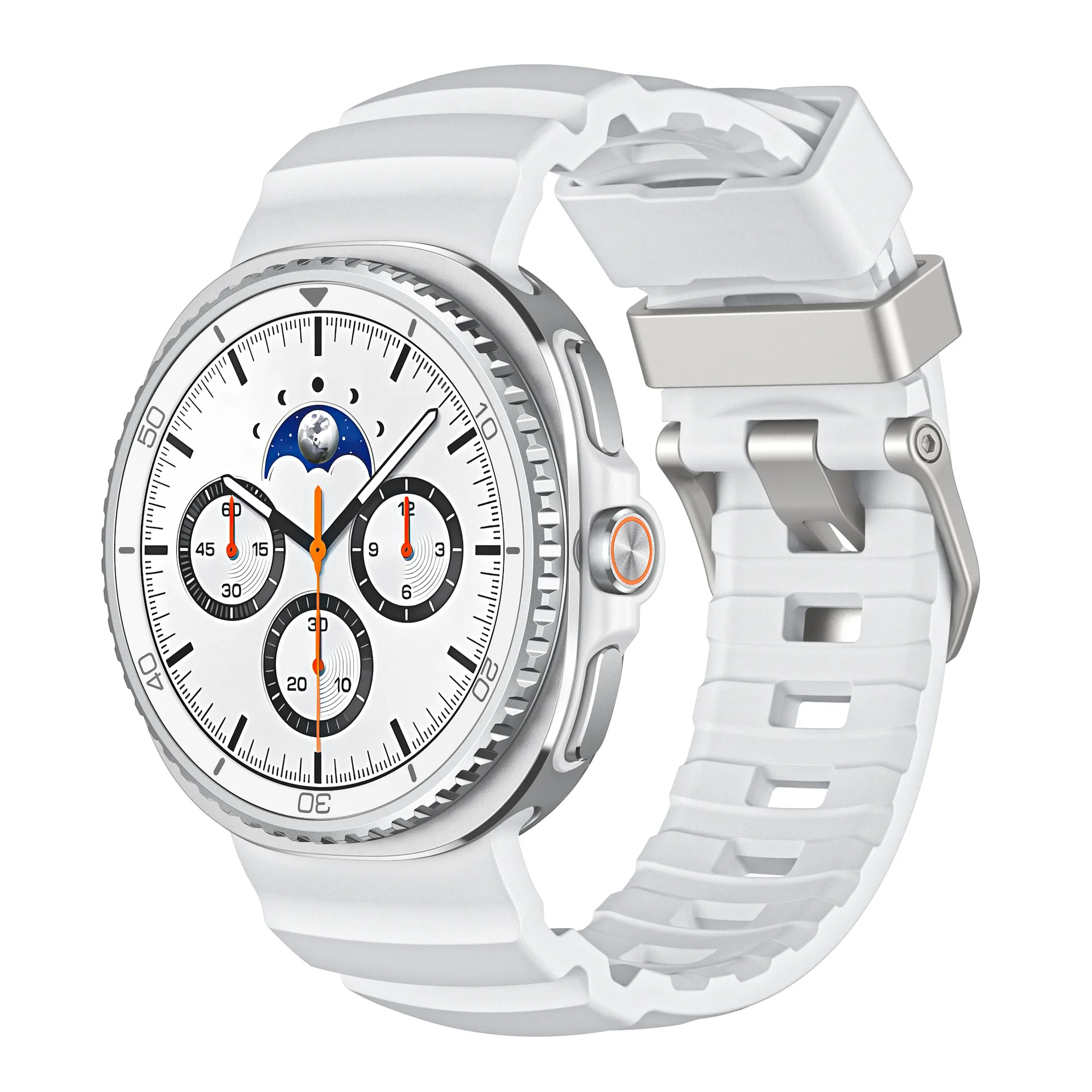 Trail Silicone Strap for Samsung Galaxy Watch 8 3 Trail Silicone Strap for Samsung Galaxy Watch 8 - Image 3