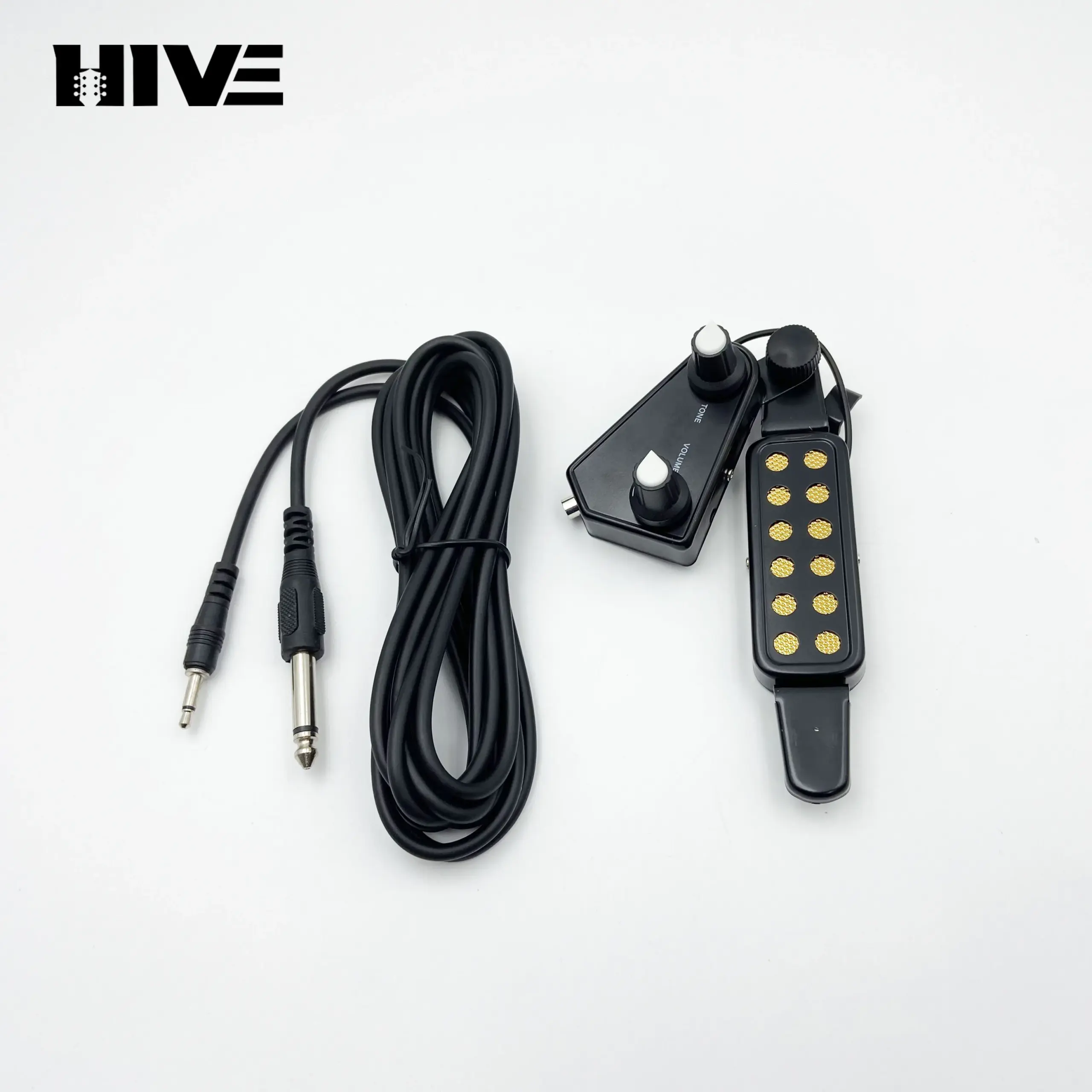 Black Acoustic Guitar Sound Hole Pickup 1 Black Acoustic Guitar Sound Hole Pickup