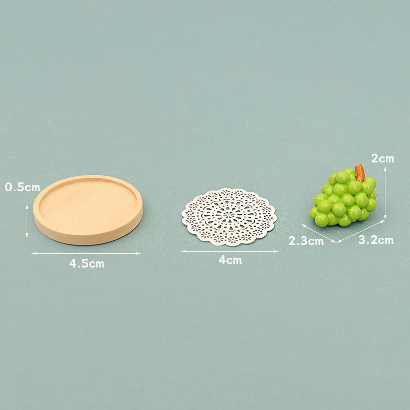 Miniature Resin Fruit Set for Dollhouses 9 Miniature Resin Fruit Set for Dollhouses - Image 9