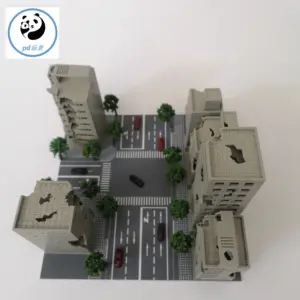 Battle-Damaged City High-Rise Diorama Model 14 Scbdc443d8866429c9be7349447df8303f