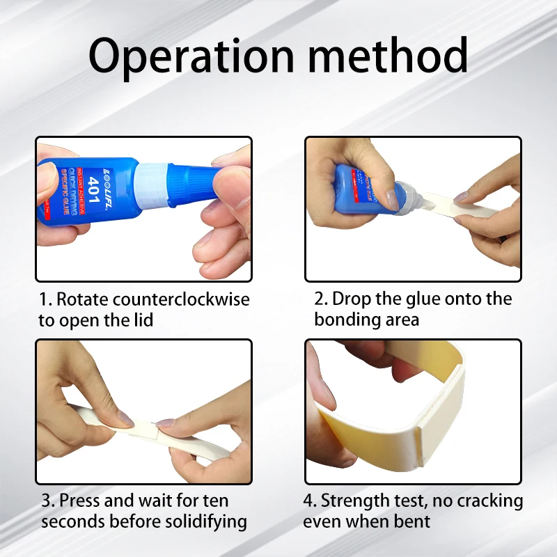 Blue Precision Cyanoacrylate Glue 20ML 3 Blue Precision Cyanoacrylate Glue 20ML - Image 3