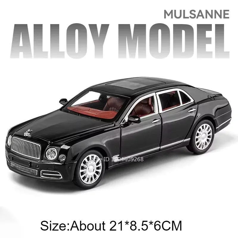 1:24 Scale Diecast Luxury Car Model 8 1:24 Scale Diecast Luxury Car Model - Image 8