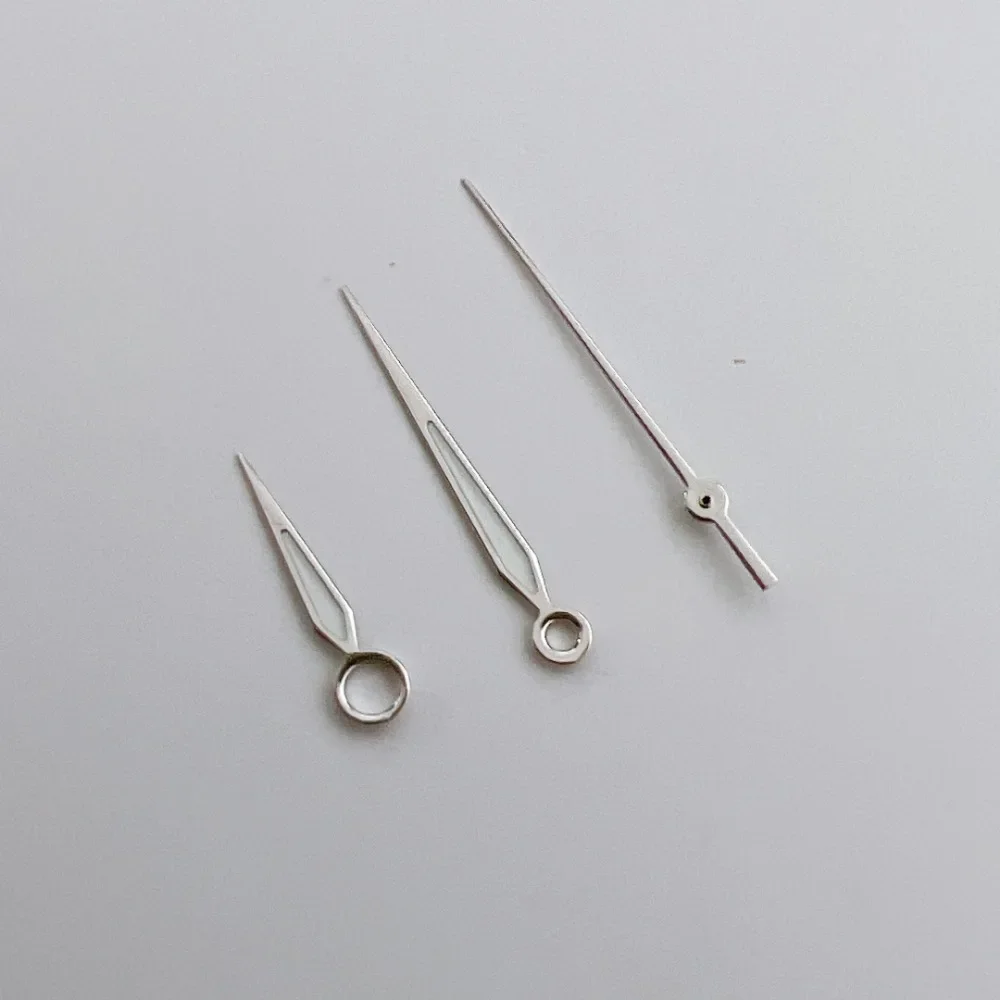 Luminous Silver Watch Hands Set for NH35/NH36 7 Luminous Silver Watch Hands Set for NH35/NH36 - Image 7