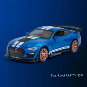 1:32 Scale Mustang Shelby GT500 Miniature Car 18 Scc08f4e4415444b99fc3cb91141bd318X