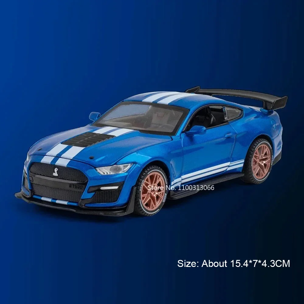 1:32 Scale Mustang Shelby GT500 Miniature Car 9 1:32 Scale Mustang Shelby GT500 Miniature Car - Image 9
