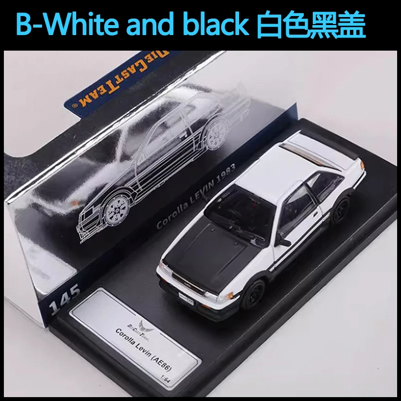 Diecast AE86 Corolla Levin Model 1:64 Scale 9 Diecast AE86 Corolla Levin Model 1:64 Scale - Image 9