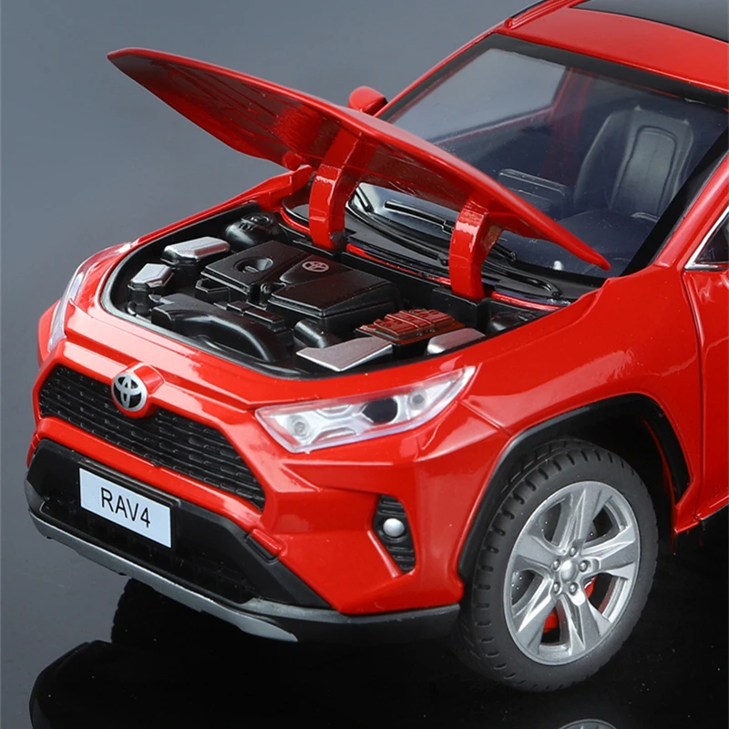 1:24 Scale Toyota RAV4 SUV Diecast Model 3 1:24 Scale Toyota RAV4 SUV Diecast Model - Image 3