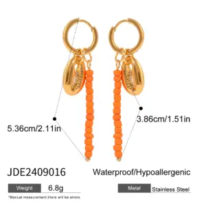 Vibrant Stainless Steel Hoop Earrings 16 Scc3345bb26e54324970ef1ffa352cb57I 2