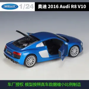 1:24 Audi R8 V10 Diecast Model 11 Scc64cef9406d47bb8552754c3099e8ddC