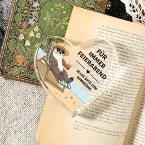 Heart-Shaped Acrylic Retirement Decor 9 Scc6cd6d6428141f288772f8b34f88bfcW