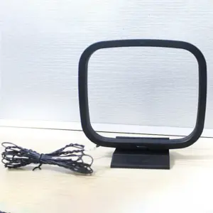 Black FM AM Loop Antenna for Receivers 8 Scc761a96fec94ca888730f2ece1b861fg