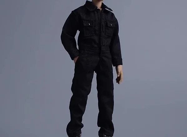 1/12 Scale Casual Workwear Jumpsuit for Figures 10 1/12 Scale Casual Workwear Jumpsuit for Figures - Image 10