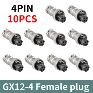 GX12 4-Pin Female Socket Set for Industrial Use 17 Scc9293852ae745a4974c850ed90bb326S
