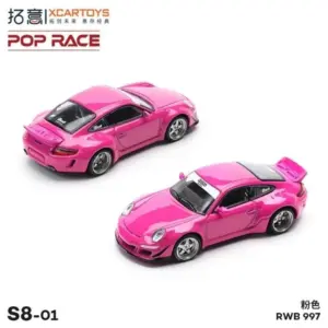 Pink Porsche 997 1:64 Die-Cast Model 13 Scc97f7d4d06e47a2b30ee0547fb6366eH