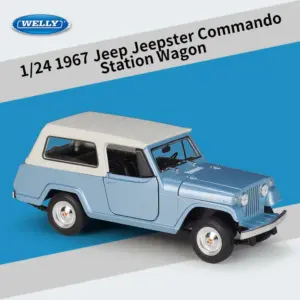 1967 Jeep Jeepster Commando Model 1:24 Scale Diecast 7 Scc9a026e649447488cffec2fb1277acfG