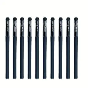 Set of 10 Precision Black Gel Pens 13 Scca35307e6cb4055b1b913f0203d6efbM