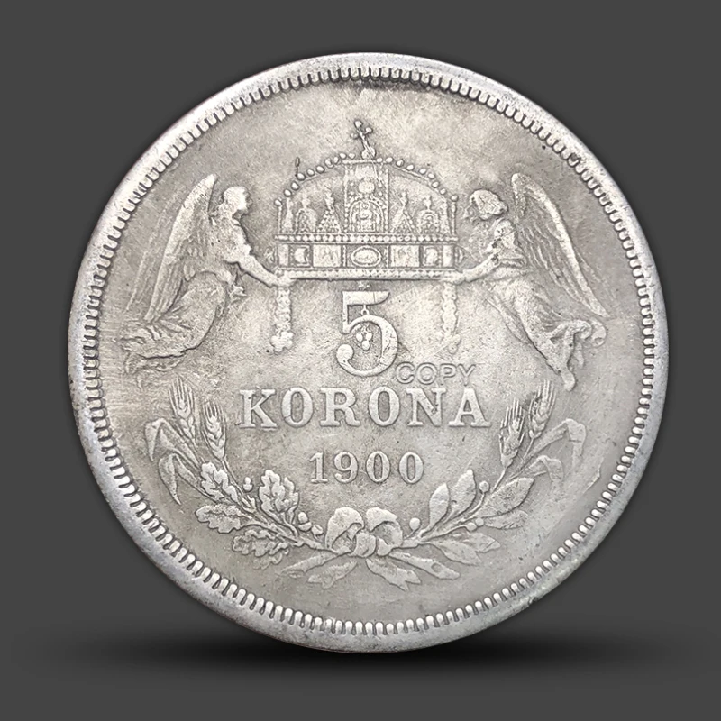 Antique Copper Hungarian Challenge Coin 38mm 2 Antique Copper Hungarian Challenge Coin 38mm - Image 2