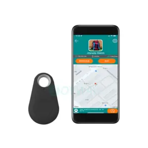 Black Bluetooth Key Finder with 88dB Alarm