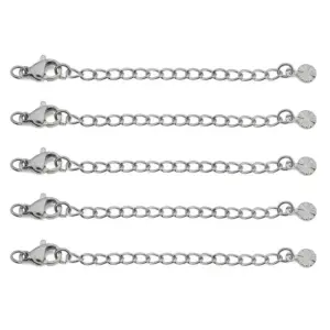 18k Gold-Plated Stainless Steel Extension Chain Set 18 Scce39bc582d947ccb96a58422a760421s