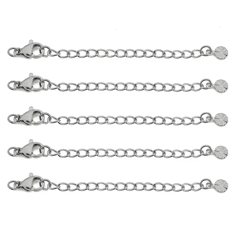 18k Gold-Plated Stainless Steel Extension Chain Set 9 18k Gold-Plated Stainless Steel Extension Chain Set - Image 9