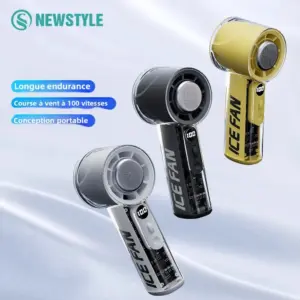 Semiconductor Refrigeration Mini Fan with Stepless Airflow