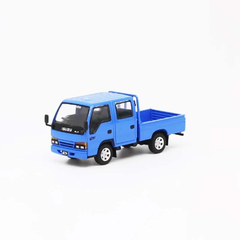 Blue Isuzu ELF Diecast Model 1:64 Scale 4 Blue Isuzu ELF Diecast Model 1:64 Scale - Image 4
