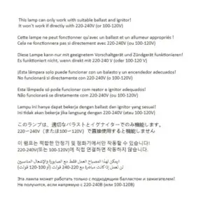 OSRAM Powerstar 150W Metal Halide Lamp 6 Scd3b6b5c814443c2951e11b335f3642bo