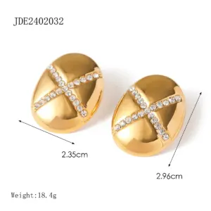 Geometric Stainless Steel Earrings for Women 13 Scd4c41fc5d0048908c1c332689164674b