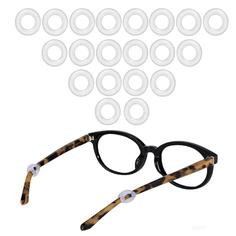 Silicone Ear Grips for Glasses, Set of 40 2 Silicone Ear Grips for Glasses, Set of 40 - Image 2