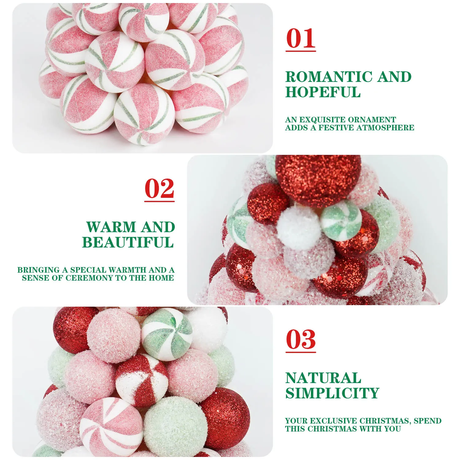 Festive 50cm Creative Christmas Tree Ornament 5 Festive 50cm Creative Christmas Tree Ornament - Image 5