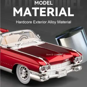 Pink 1:24 Scale Miniature Eldorado Car 12 Scd8bd0a6020d424d99593899e7c6a63d7
