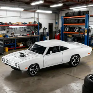 1:32 Scale Black Muscle Car Model 12 Scd93456ce08f452dacf08c9c2f5af935E