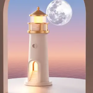 Lighthouse Moon Projection Nightlight with Bluetooth 13 Scdbb183d59634554b7b641c614c62a79Z 2