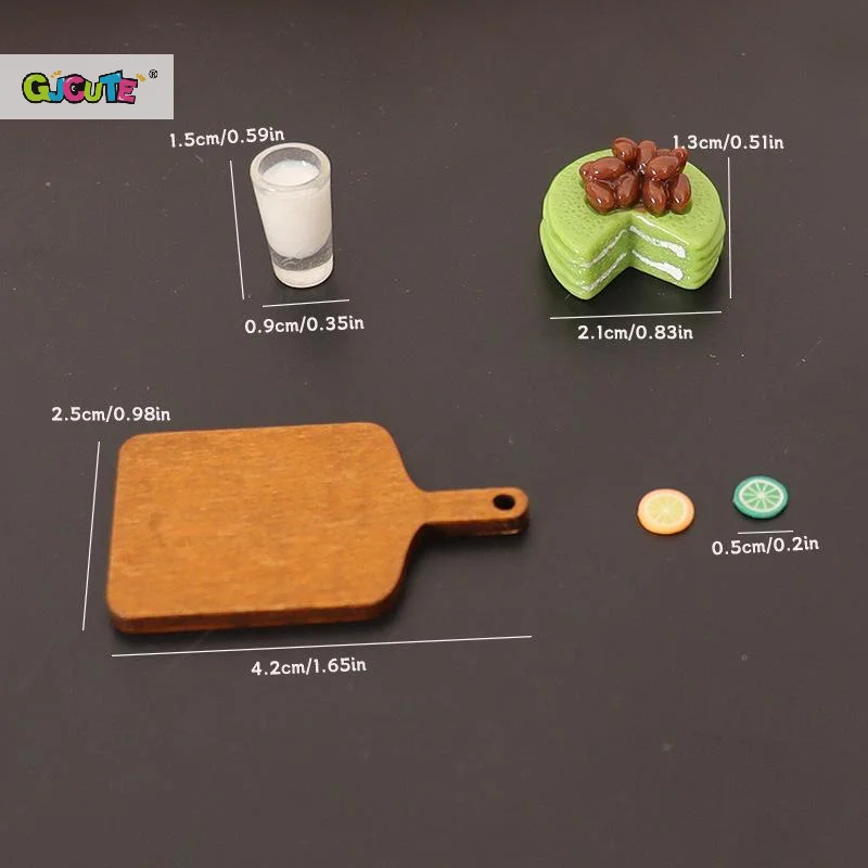Miniature Dollhouse Food Set for Kids 6 Miniature Dollhouse Food Set for Kids - Image 6