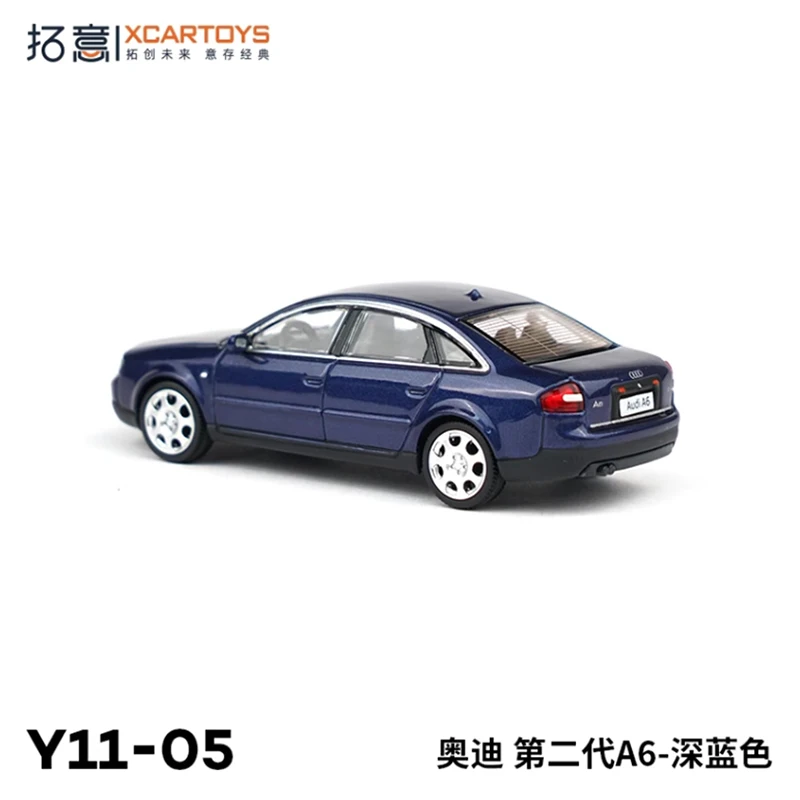 Dark Blue 1/64 Scale A6 Y11-05 Model Car 4 Dark Blue 1/64 Scale A6 Y11-05 Model Car - Image 4