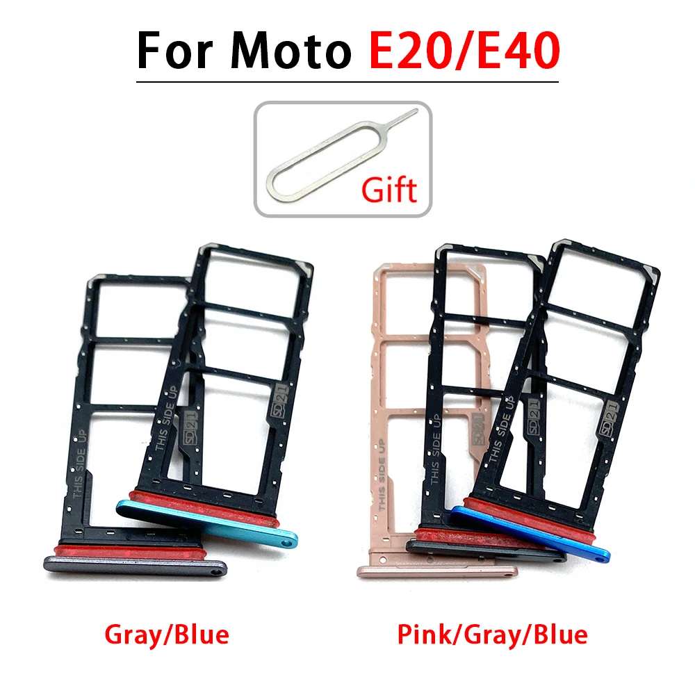Motorola SIM Card Tray Set for E6, E7 Plus 4 Motorola SIM Card Tray Set for E6, E7 Plus - Image 4
