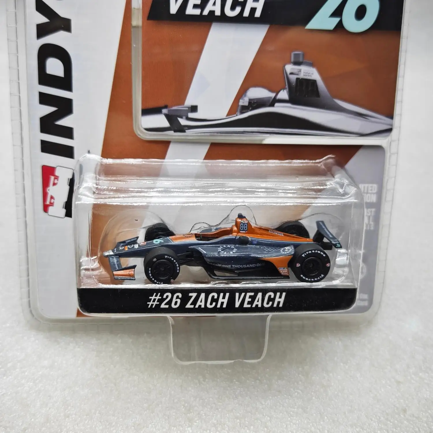 Greenlight 1:64 Zach Veach IndyCar Model 2 Greenlight 1:64 Zach Veach IndyCar Model - Image 2