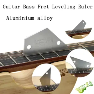 Stainless Steel Guitar Fret Leveling Ruler