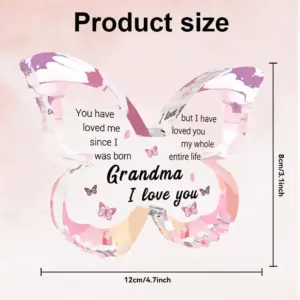 Heartfelt Butterfly Ornament for Grandma 7 Sce7e2982bccf417a9a6bfd933f178116c
